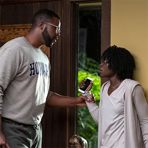 Winston Duke ('13) and Lupita Nyong'o ('12)