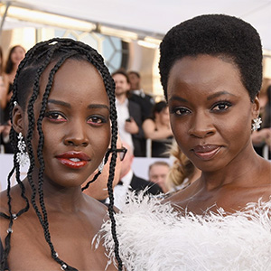 Lupita Nyong’o and Danai Gurira
