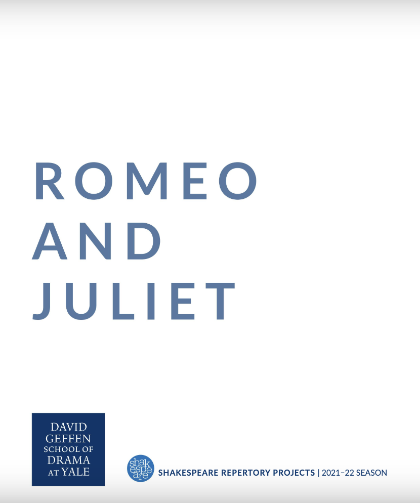 Romeo and Juliet Program Cover